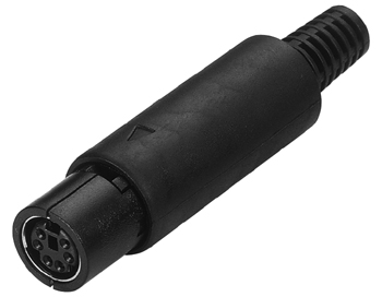 A2001 Mini DIN PCB Socket A2001