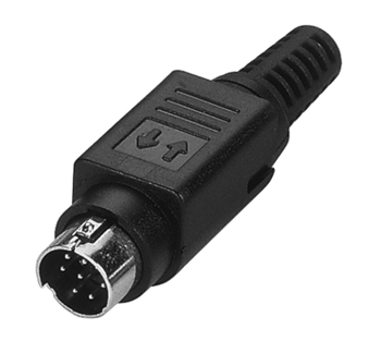 A9008 Mini DIN Circular Plug A9008