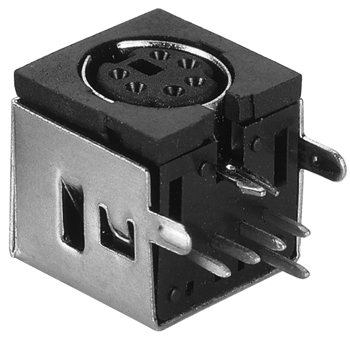 A1001 Mini DIN PCB Socket A1001