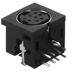 A1011 Mini DIN PCB Socket A1011