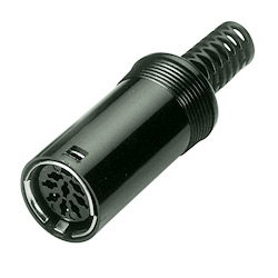 B3003 Circular DIN Jack B3001