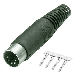 B3004 Circular DIN Plug B3004