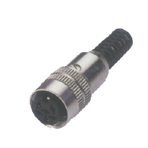 B3096 Metal Circular DIN Jack B3096
