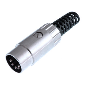 B9099 Metal Circular DIN Plug B9099