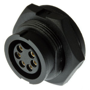 Waterproof Circular Receptacle HWC-1501 HWC-1501