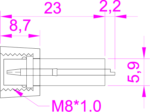 HWR-1551 Side View