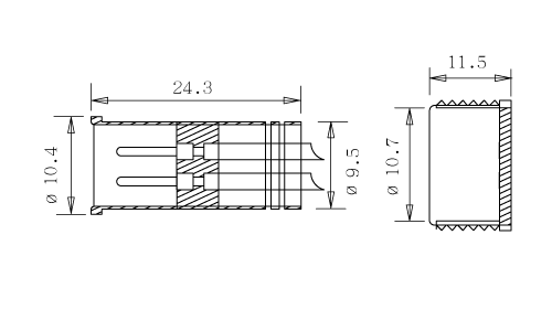 HWT-9001 Side View